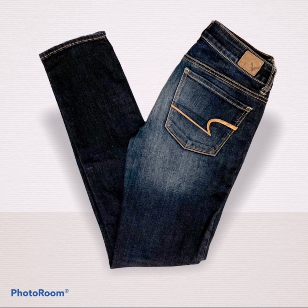 American Eagle Dark Wash Women’s Skinny Jeans | 2R